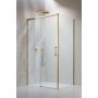 Ścianka prysznicowa 100 cm złoty szczotkowany/szkło przezroczyste 3870529901L Radaway Idea Brushed Gold S1 zdj.1