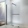 Ścianka prysznicowa walk-in 120 cm REAK8880 Rea Cortis Black zdj.4