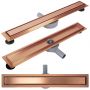Odpływ liniowy 70 cm miedź REAG4801 Rea Neox Pro Brushed Copper zdj.3