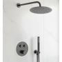 Zestaw prysznicowy podtynkowy termostatyczny z deszczownicą REAP6385 Rea Lungo zdj.7