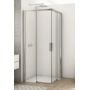 Kabina prysznicowa 90x90 cm kwadratowa srebrny połysk/szkło przezroczyste D22SE2B0905007 SanSwiss Divera zdj.1