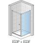 Ścianka prysznicowa 70 cm ECOF07000407 SanSwiss ECO-Line zdj.2