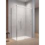 Drzwi prysznicowe 120 cm rozsuwane chrom połysk/szkło przezroczyste 101151200101R Radaway Idea KDS zdj.1