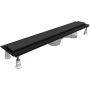 Maskownica odpływu liniowego 120 cm czarny 10059DPSM Schedpol Base Black Range zdj.4
