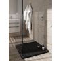 Brodzik kwadratowy z syfonem 90x90 cm czarny 32831CMG Schedpol Caspar New Black Matt zdj.6