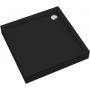 Brodzik kwadratowy 90x90 cm czarny 34731CMG Schedpol Medium Black Matt zdj.1