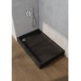 Brodzik prostokątny 100x80 cm czarny 34736CMG Schedpol Medium Black Matt zdj.3
