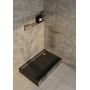 Brodzik prostokątny z syfonem 100x80 cm czarny 3STF1P80100CST Schedline Favory Plus Black Stone zdj.4