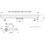 Odpływ liniowy 120 cm OLBR120BVC Schedpol Slit Range zdj.2