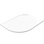 Brodzik półokrągły 100x80 cm biały 100080001222000 Vayer Virgo zdj.1