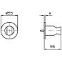 Uchwyt prysznicowy Z93794XP41 Zucchetti Helm zdj.2