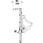 Stelaż podtynkowy do pisuaru WD3003000000 Duravit DuraSystem zdj.2