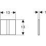 Przycisk spłukujący 116036QF1 Geberit Typ 50 zdj.2