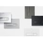 Przycisk spłukujący do wc czarny 30PP0139 Kludi Unifix zdj.3