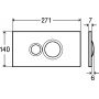 Przycisk spłukujący do wc 597054 Viega Visign zdj.2