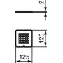 Pokrywa syfonu KV169FR Ideal Standard zdj.2