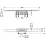 Odpływ prysznicowy 90 cm 4520209 Kessel Linearis Infinity zdj.2