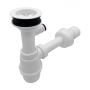 Syfon do umywalki butelkowy biały 02103000 Oltens Harkan zdj.1
