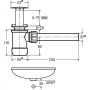 Syfon do umywalki butelkowy biały 470081 Viega zdj.2
