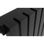 Grzejnik pokojowy 180x35.1 cm podłączenie dolne czarny AGETVU180359005T AG Evo Line Eterna Uno zdj.5