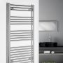 Grzejnik łazienkowy drabinkowy 118.8x60 cm chrom LLS303 Aqualine Alya zdj.5
