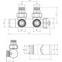 Zestaw termostatyczny chrom GREXVO250LCR Excellent Volaro 2.0 zdj.2