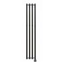 Grzejnik elektryczny 150x26.6 cm czarny PNH3HQSCBB003BH3XXOR2BL HeatQ Technology Rosendal Up zdj.1