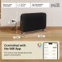 Grzejnik konwektorowy 21x38.5 cm 1200 W CO1200WIFI3BLACK Mill Convection zdj.2