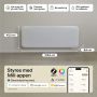 Grzejnik konwektorowy 8.6x105 cm 1300 W PA1300WIFI4 Mill Steel zdj.2