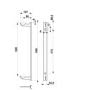 Element systemu montażowego grzejnika 86411044 KFA Armatura zdj.2
