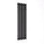 Grzejnik łazienkowy dekoracyjny 120x31.5 cm czarny mat 55034300 Oltens Stang zdj.1