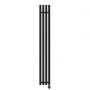 Grzejnik elektryczny 150x20.5 cm czarny 55120300 Oltens Stang zdj.1
