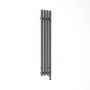 Grzejnik elektryczny z grzałką 120x20.5 cm grafit 55132400 Oltens Stang zdj.1