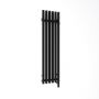 Grzejnik elektryczny z grzałką 120x31.5 cm czarny mat 55134300 Oltens Stang zdj.1