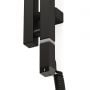 Grzejnik elektryczny 180x8 cm czarny 55123300 Oltens Stang zdj.3