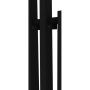 Grzejnik łazienkowy dekoracyjny 180x28.5 cm czarny RXFA002T1800285 Radox Fan zdj.3