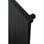 Grzejnik pokojowy 180x35 cm podłączenie dolne czarny RXNVV002T1800350 Radox Nova zdj.3