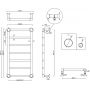 Grzejnik łazienkowy dekoracyjny 95.1x49.3 cm stal NR816 Sapho Uno zdj.2
