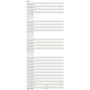 Grzejnik łazienkowy drabinkowy biały 116.1x49.6 cm LFAL12005005 Zehnder Forma Asym zdj.1
