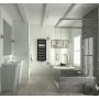 Grzejnik łazienkowy dekoracyjny 122x40 cm biały MET120040 Zehnder Metropolitan Spa zdj.4