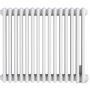 Grzejnik elektryczny z grzałką 60x73.2 cm biały NZ3060073GF Zehnder Charleston Electric zdj.1