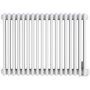 Grzejnik elektryczny z grzałką 60x87 cm biały NZ3060087GF Zehnder Charleston Electric zdj.1