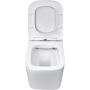 Miska WC z deską wolnoopadającą wisząca bez kołnierza biały połysk WALLHUNGTOILETWHITEE1060A Comad Wall Hung Toilet zdj.5