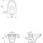 Miska WC K27025 Cersanit Parva zdj.2
