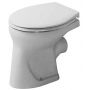 Miska WC stojąca z kołnierzem biały 0106090000 Duravit Duraplus zdj.1