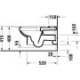 Miska kompakt WC 25120900002 Duravit No. 1 zdj.3