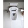 Miska WC wisząca bez kołnierza biały połysk 2556090000 Duravit Qatego zdj.6