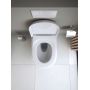 Miska WC wisząca bez kołnierza biały połysk 2556092000 Duravit Qatego zdj.7