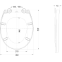 Deska sedesowa biała 80108 Hyggli Cool zdj.2