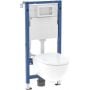 Zestaw WC stelaż z miską i deską 118347003 Geberit Duofix Basic zdj.1